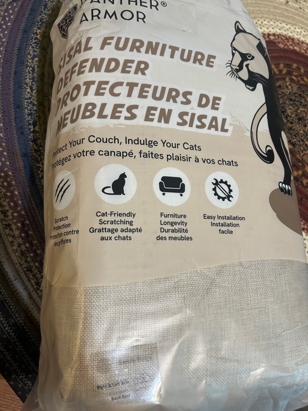 Panther Armor Sisal Furniture Defender